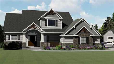 House Plan 50713 Tudor Style With 2500 Sq Ft 3 Bed 2 Bath 1