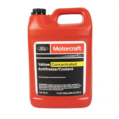 Buy Genuine Ford Fluid Vc G Yellow Concentrated Antifreeze Coolant