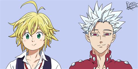 Meliodas Y Ban Nanatsu No Taizai By Pablus94 On Deviantart