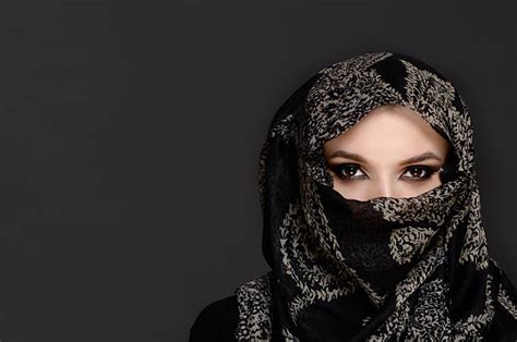 Royalty Free Arabic Style Burka Religious Veil Women Pictures Images