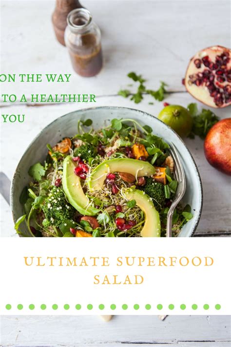 Ultimate Superfood Salad With Tasty Watercress