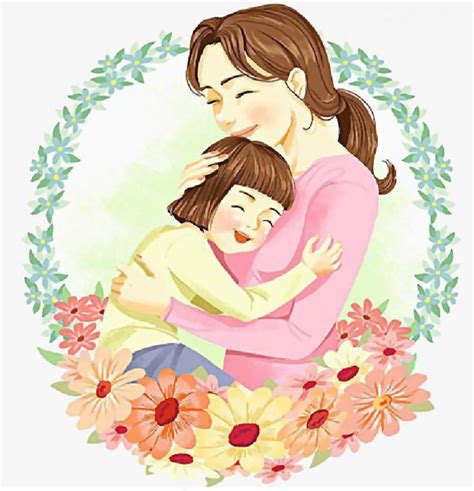 Día De La Madre Ilustraciones Para Hacer Tarjetas Mothers Day