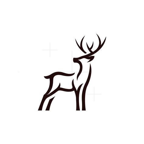 Stylized Deer Logo