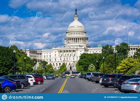 The United States Capitol In Washington Dc Editorial Photography