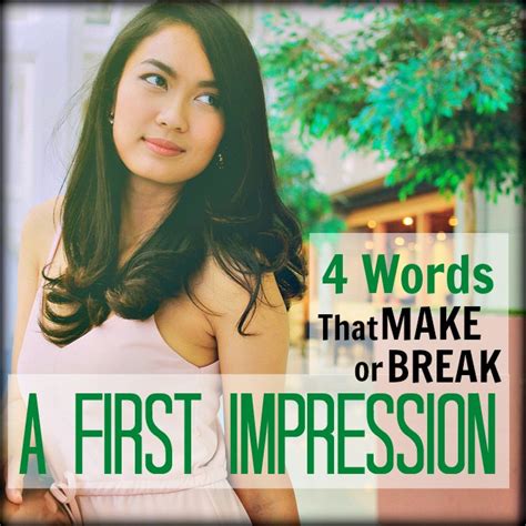 Great First Impressions Tips