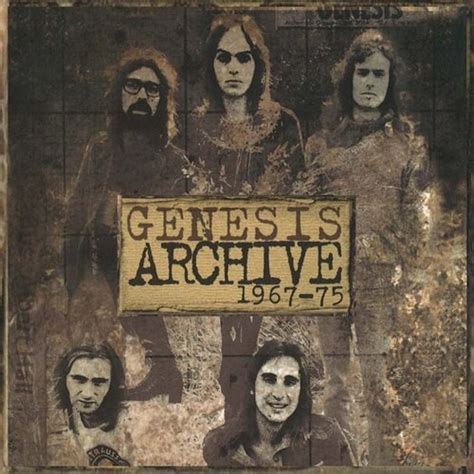 Archive 1967 1975 Album By Genesis Best Ever Albums