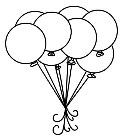 Balloon Coloring Pages Balloon Coloring Page Ultra Coloring Pages