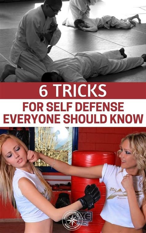 6 Tricks For Self Defense Everyone Should Know Self Defense Tips