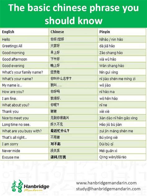 Lets Learn The Basic Chinese Phrases Head To Our Website To Test Your