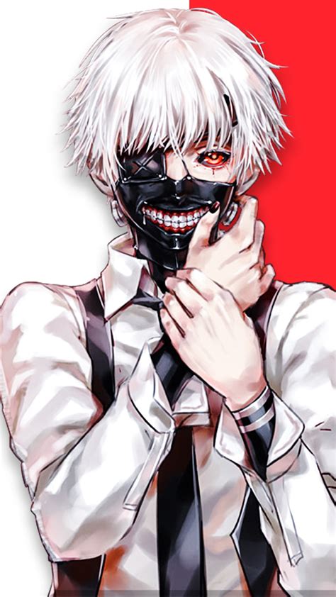 X Ken Kaneki Tokyo Ghoul Art Iphone S Plus And Pixel Xl One Plus T