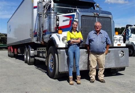 Meet Three Generations Of Inspiring Tassie Truckies
