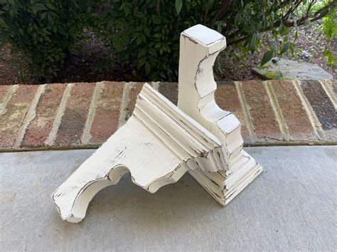 French Country Corbel Set Country Farmhouse Corbels Rustic Etsy