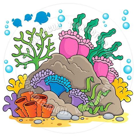Coral Cartoon Coral Reef Clip Art Clip Art