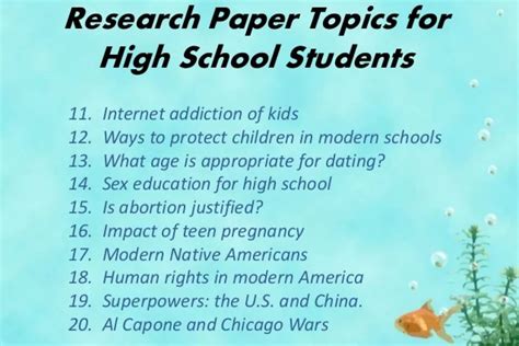 ⭐ Research Paper Topics For Middle School A List Of Great Research