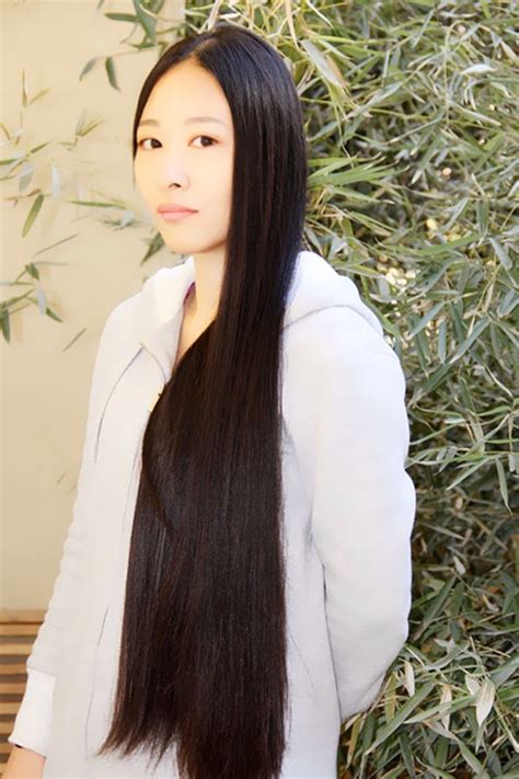 『youtube無料公開中 中国美女 極上黒髪バッサリ断髪』 長髪スタイル ダークヘア ロングヘア