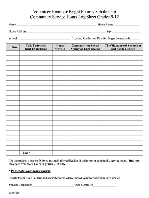 Bright Futures Volunteer Form Fill Out And Sign Online Dochub