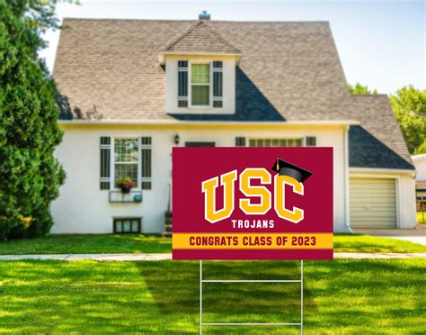 Usc Trojans Yard Sign Usc Signs And Banners