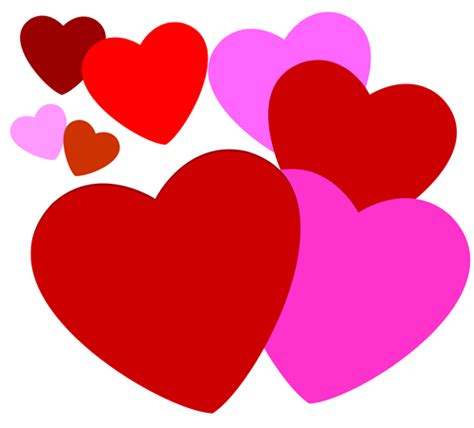 Valentine Hearts Clip Art Valentine Week 6 Clipartix