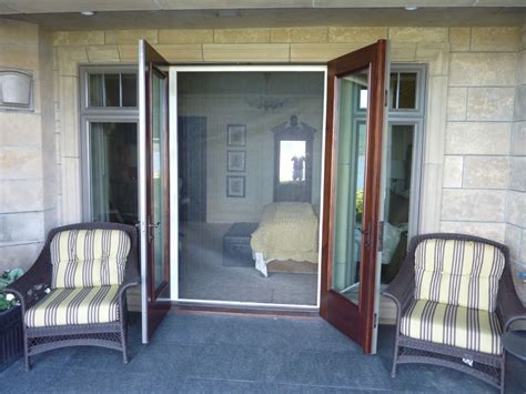 Bravo Screens Large Extra Wide French Door Retractable Screens