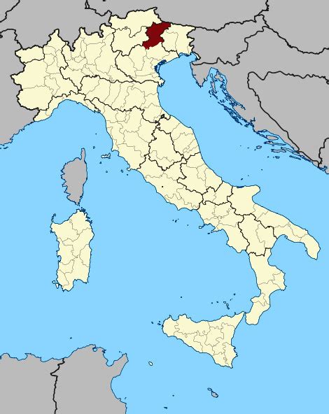 Provincia De Belluno De Véneto Italia Embajada De Italia