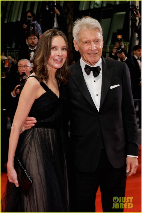 Harrison Ford Wife Calista Flockhart Make First Red Carpet Appearance