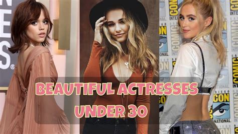 Top 10 Most Beautiful Actresses Under 30 Youtube