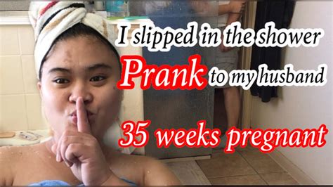 i slipped in the shower prank to my husband his reaction filipina american life in america