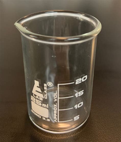 25 Ml Beaker Glass 6 Pack Klm Bio Scientific