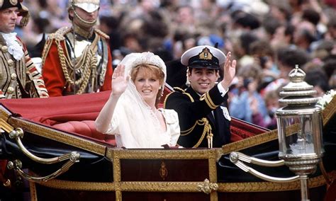 sarah ferguson and prince andrew royal wedding photos a look back at their 1986 nuptials hello
