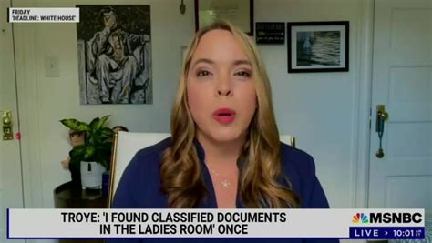 Former Trump Adviser Says She Found Classified Documents In White House