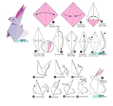 How To Make A Origami Rabbit Yasmeanberyl