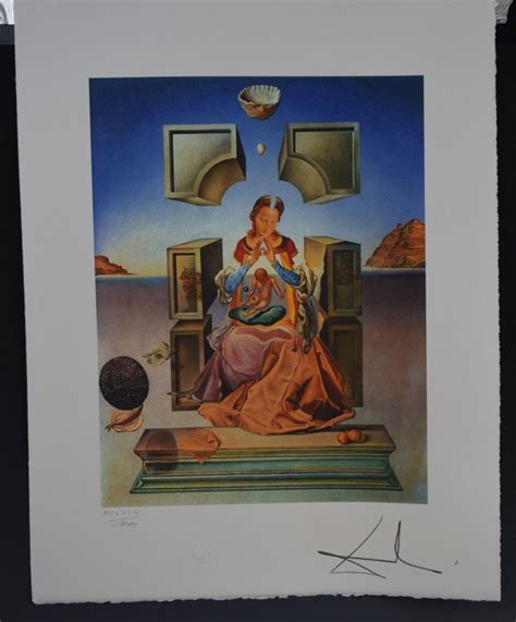 salvador dali signed and numbered lithograph