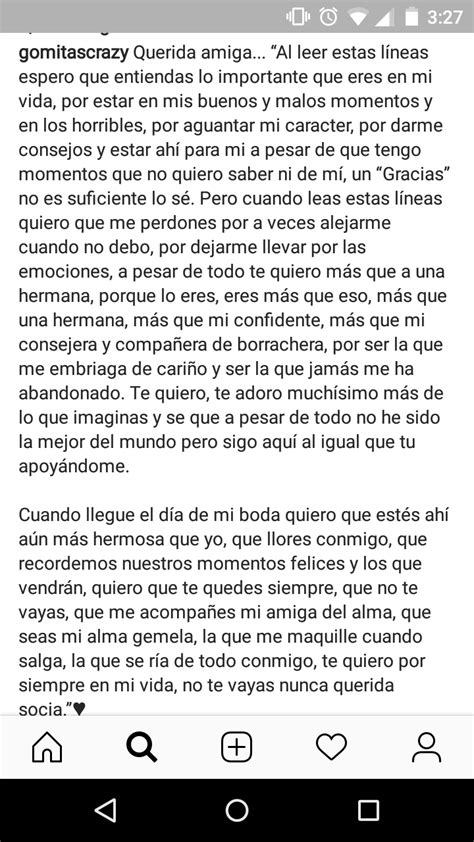 Texto Para Mi Mejor Amiga Fiador