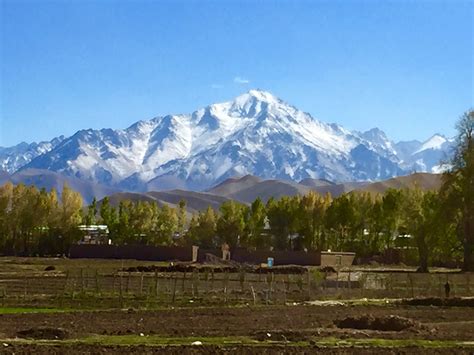 Hindu Kush Range Kohi Baba Bamiyan Central Afghanistan