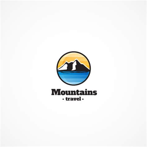 Mountains Travel Logo Design Vectors Eps Uidownload