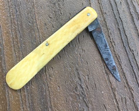 Ixl George Wostenholm Budding Knife Sheffield Old Pocket Knives