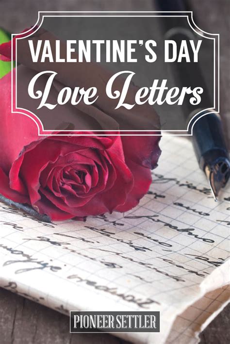 Love Letters For A Thoughtful Valentines Day