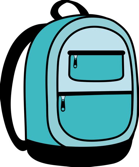 School Backpack Clipart Free Clipart Images 2 Clipartix