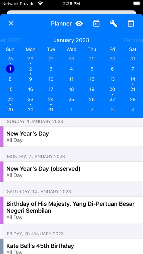 Kalendar Malaysia 2023 2024 для Iphone — Скачать