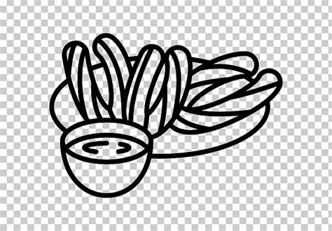 Churro Breakfast Spanish Cuisine Food Png Clipart Black And White