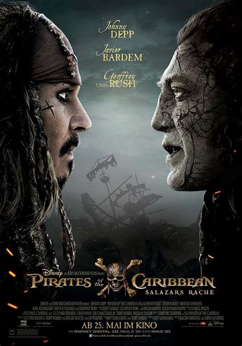 New Pirates Of The Caribbean Poster Movies