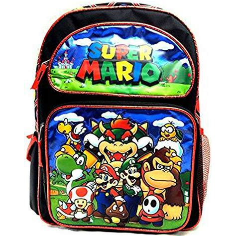 Nintendo Backpack Super Mario World Blackred Team 16 151816