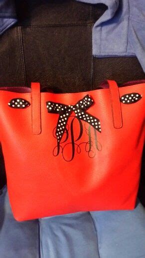 Diy Monogrammed Leather Tote Bags With Cricut Iucn Water