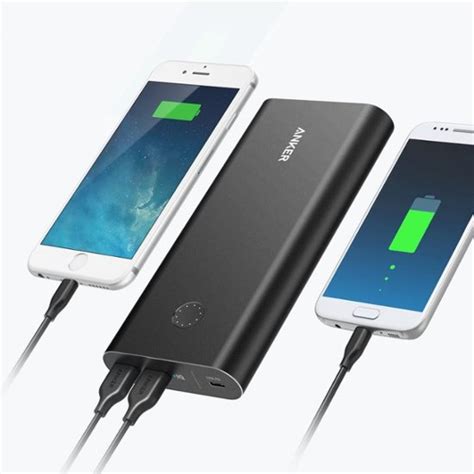 Anker Powercore 26800 Pd 45w With 60w Usb C Pd Wall Charger And Cable Black B1376h11 1 Best Buy