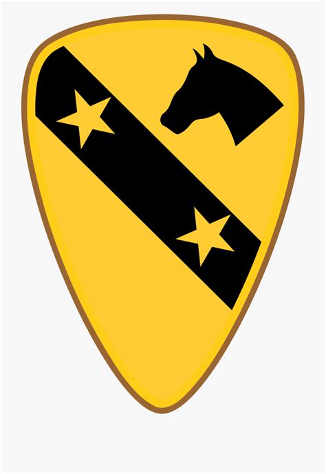 Army Unit Patches Clipart 1st Cavalry Division Logo