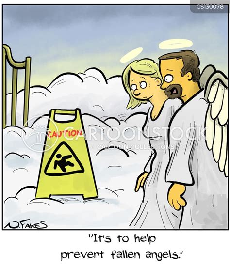 Fallen Angel Cartoons And Comics Funny Pictures From Cartoonstock