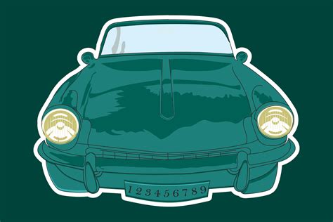 Vintage Car Vector 17779259 Vector Art At Vecteezy