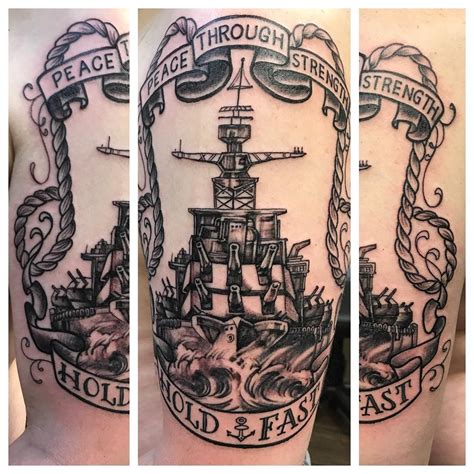 Us Navy Shoulder Tattoo Veteran Ink