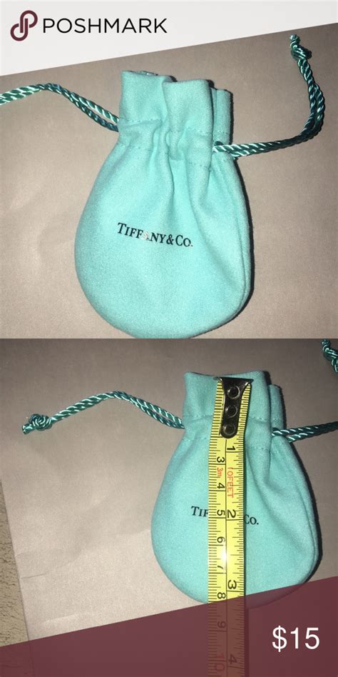 Tiffany And Co Blue Drawstring Pouch Bag New Pouch Bag Drawstring