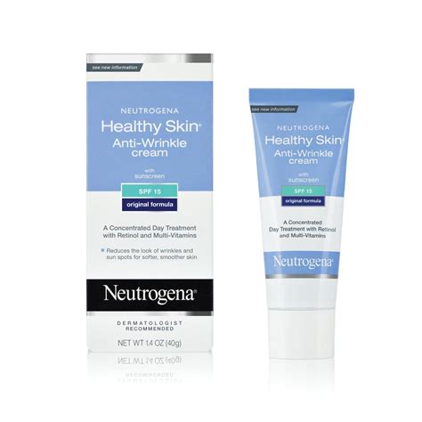 Neutrogena Healthy Skin Anti Wrinkle Cream With Retinol And Spf 15 Reviews Makeupalley